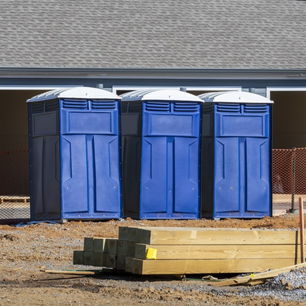 can i customize the exterior of the portable restrooms with my event logo or branding in Granville North Dakota